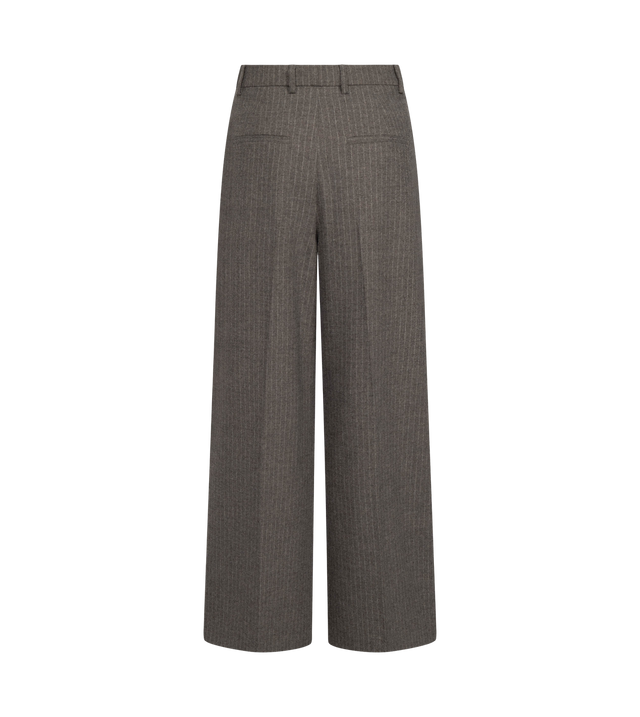 Zeyn Bundfaltenhose aus Flanell mit Nadelstreifen