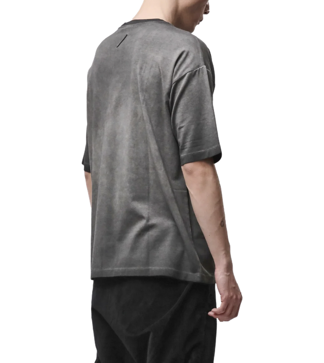 Oversize-T-Shirt mit Kaltfärbung