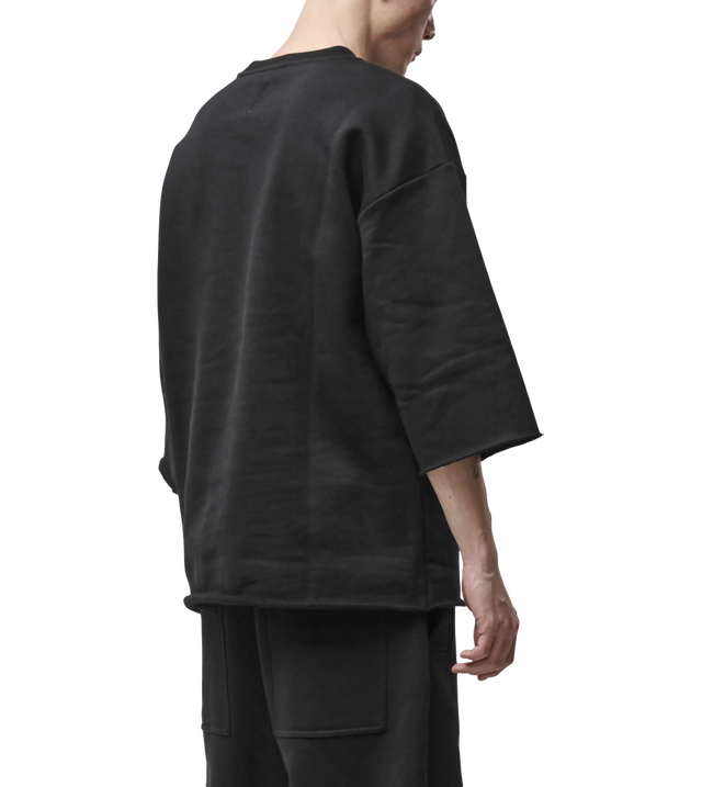 Sweatshirt mit offenen Kanten
