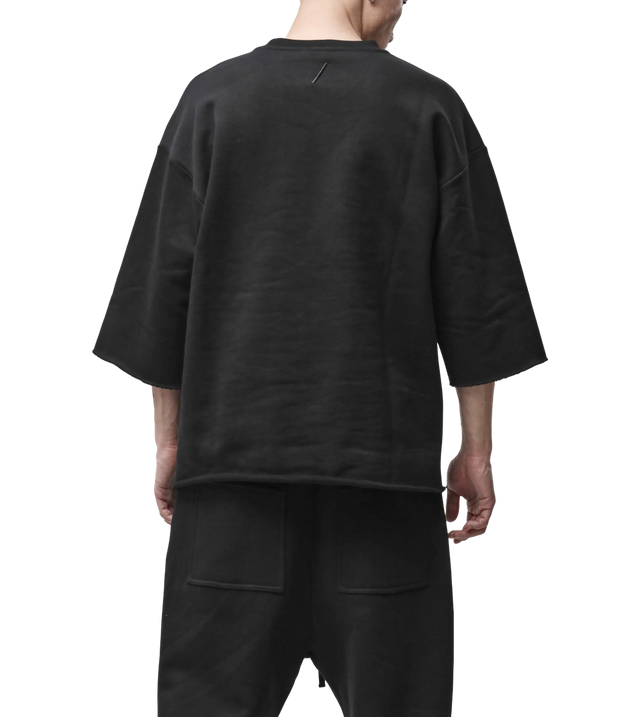 Sweatshirt mit offenen Kanten