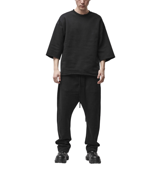 Sweatshirt mit offenen Kanten