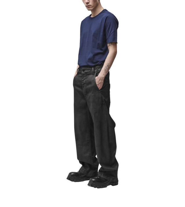 Beschichtete Hose aus Baumwolle