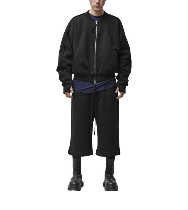 Hooded Zip-Jacke aus Baumwolle