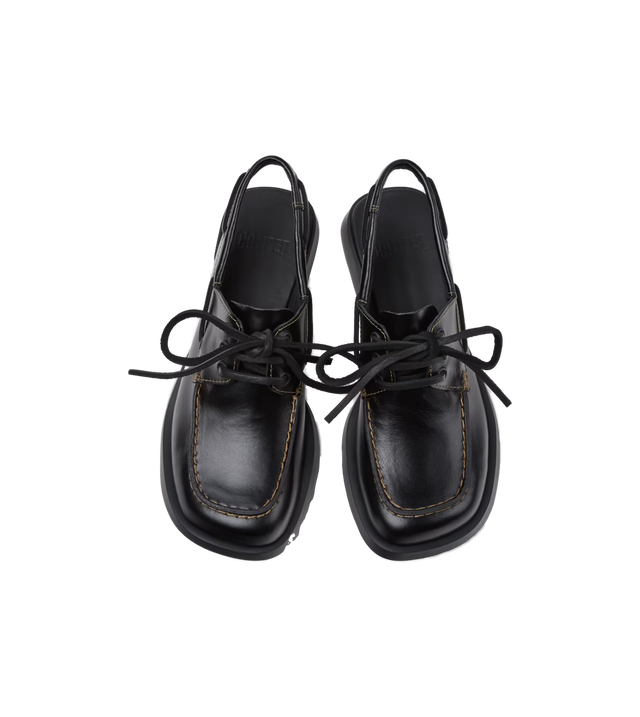 Donna Semi-Open Lederschuhe für Damen