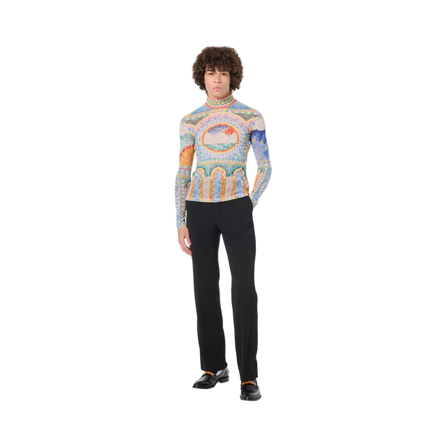 Meshtop mit "Mosaic De Damas"-Motiv