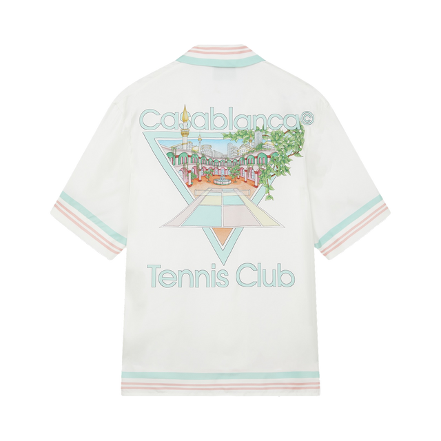 Cuban Collar Kurzarm Hemd