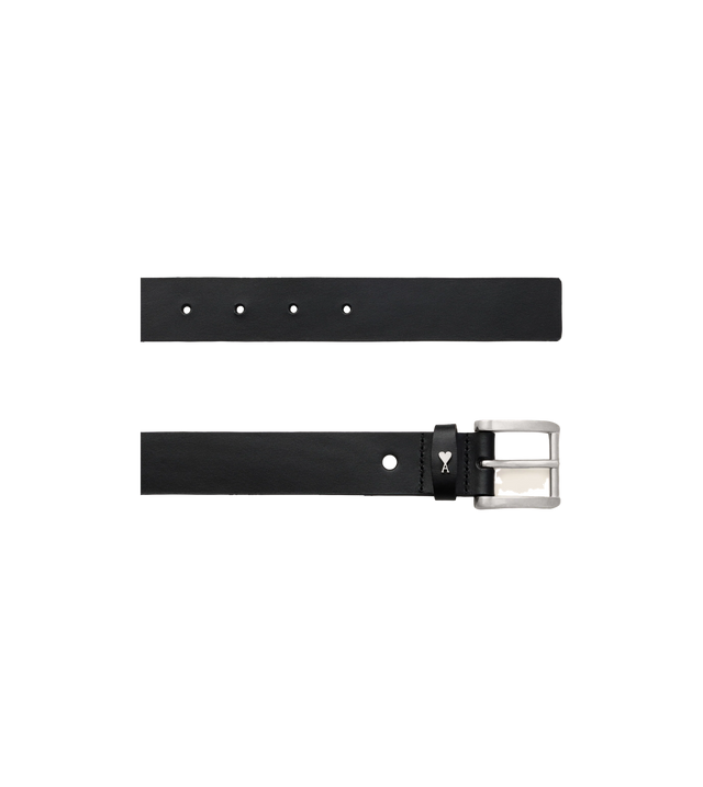 Paris Gürtel aus schwarzem Rindsleder