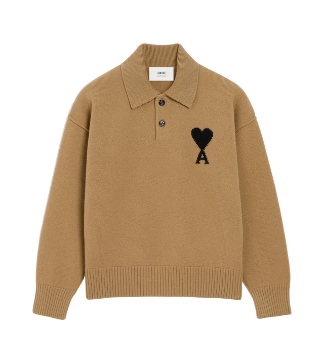 Ami De Coeur Polohemd aus Merinowolle