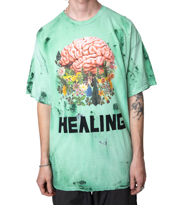 T-Shirt mit "Healing"-Motiv