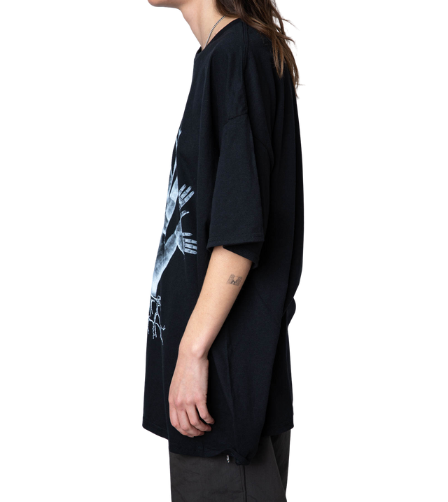 T-Shirt mit "Earth Hand"-Motiv