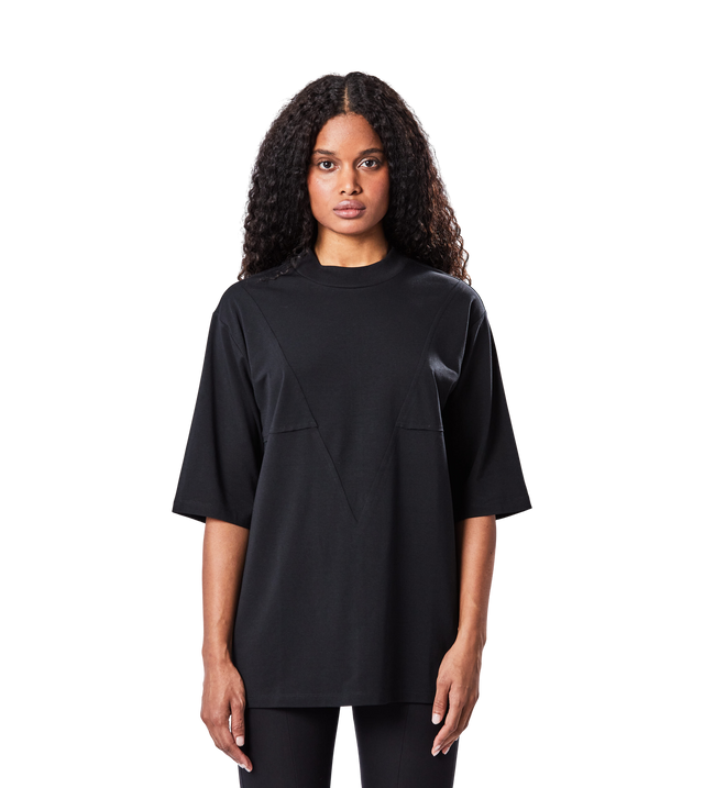 T-Shirt mit Nahtdetails