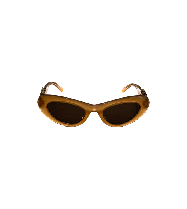 Sonnenbrille mit ovalem Rahmen