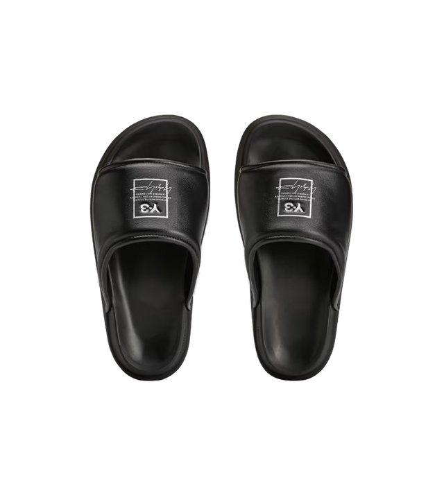 Schlappen mit Logo-Print