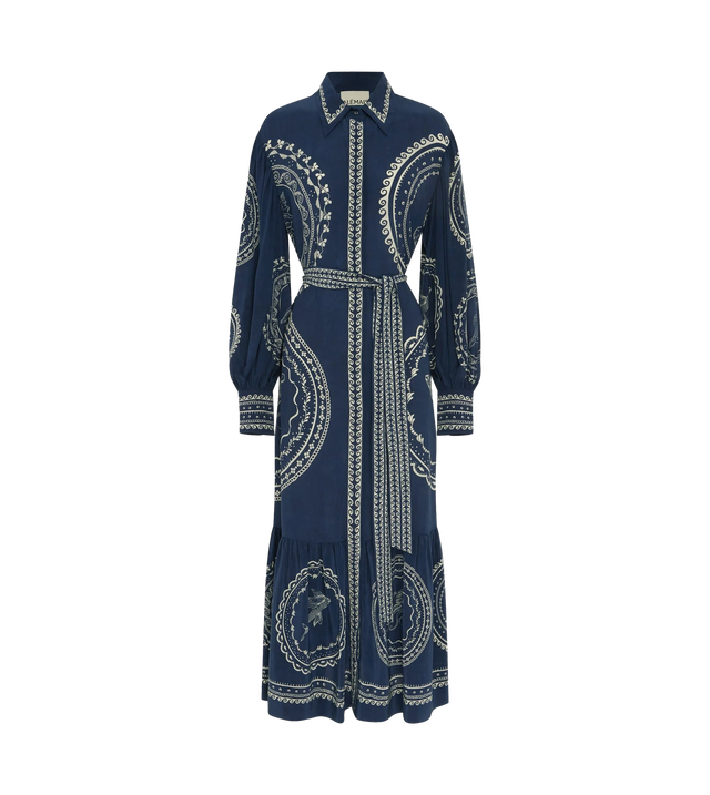 Ocean Seidenkleid