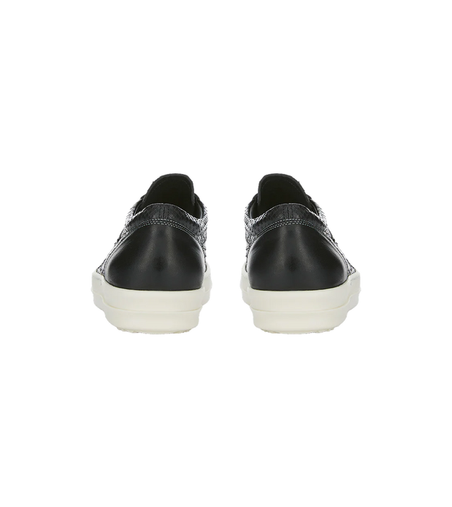 Temple Vintage Sneakers aus Pythonleder