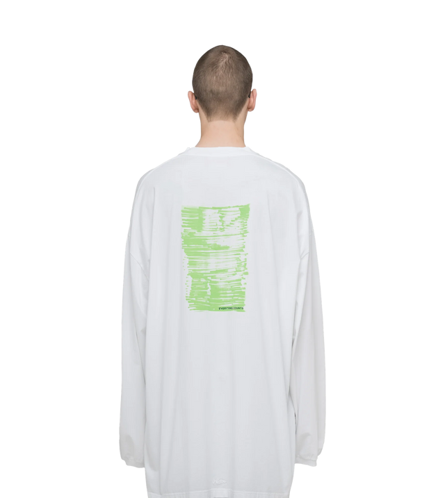 ''EVERYTHING COUNTS'' Oversized Longsleeve