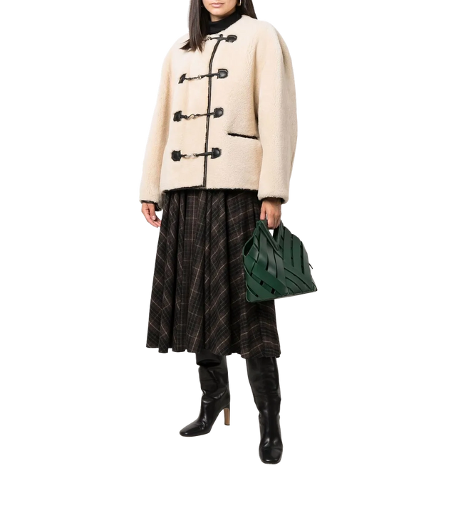 Teddy-Shearling-Jacke