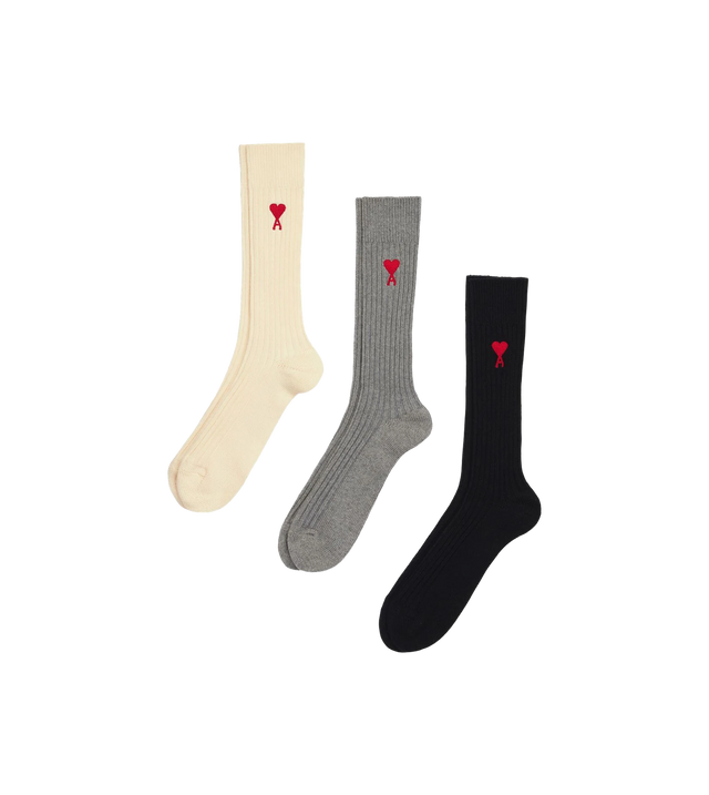 3er-Set Socken mit Logo