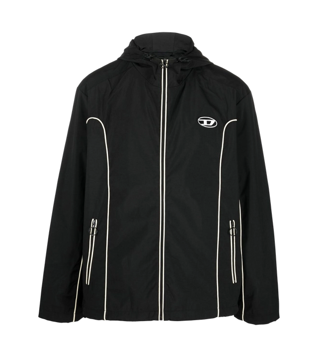 J-Hives Windbreaker mit Logo-Applikation