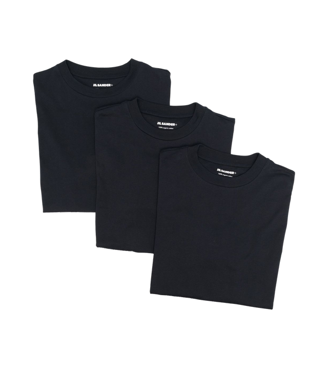 T-Shirt mit Logo-Patch (3 Pack)