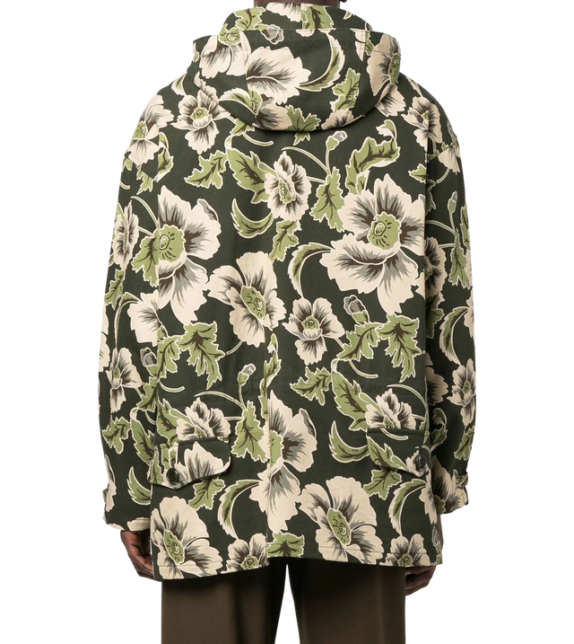 Leichte Jacke mit Blumenmuster