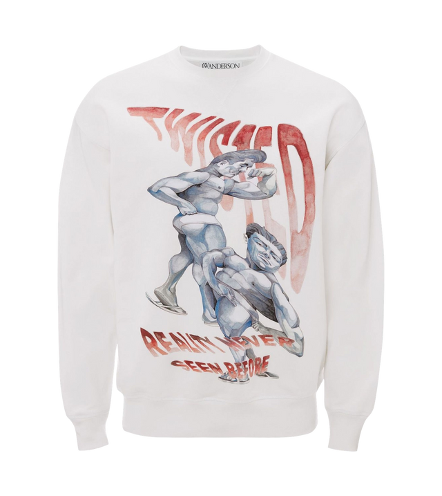 Sweatshirt mit grafischem Print