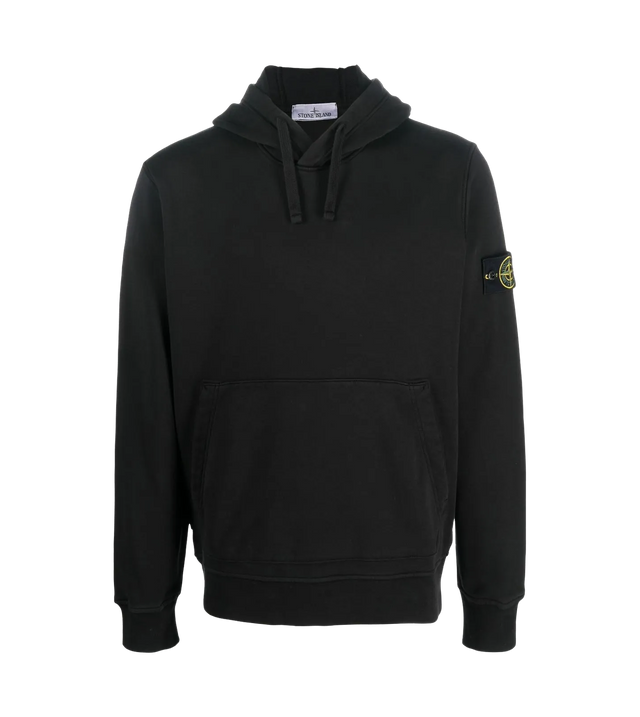 Hoodie with compass patch 