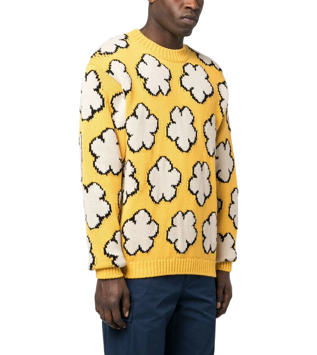 Pullover mit Boke Flower