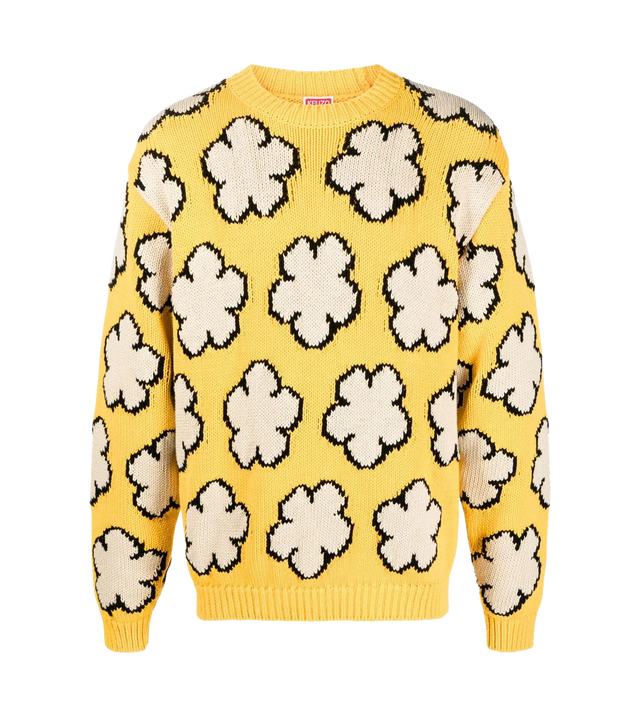 Pullover mit Boke Flower