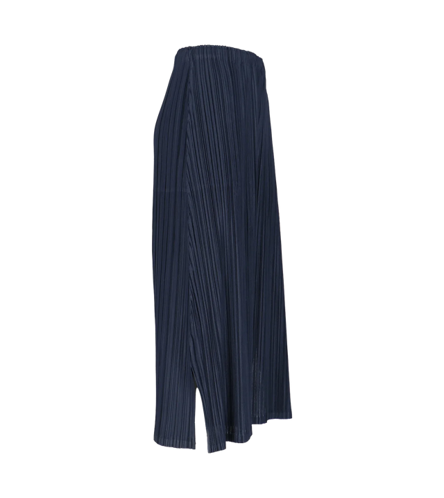 Gerade Hose mit seitlichen Schlitzen
