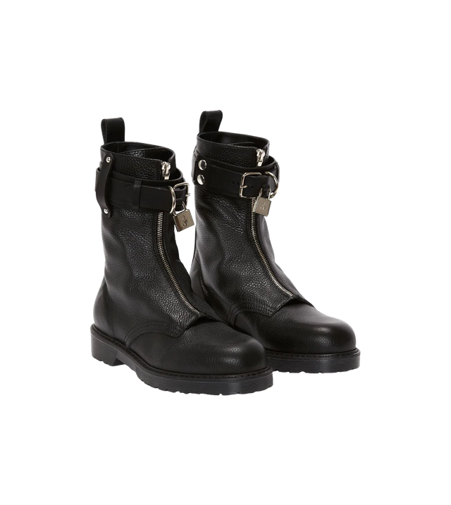 Punk Combat Ankle Stiefel