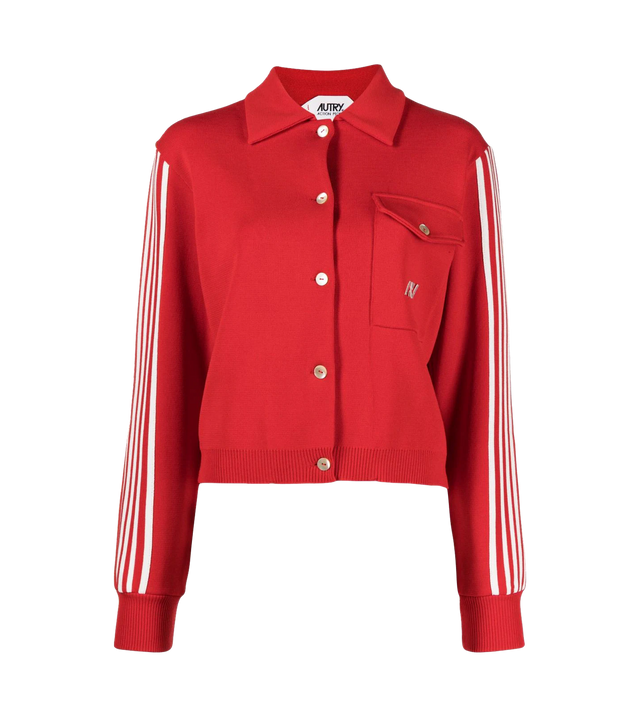 Sportliche Jacke mit Logo