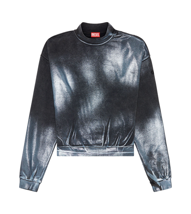 F-Alexan Sweatshirt im Metallic-Look