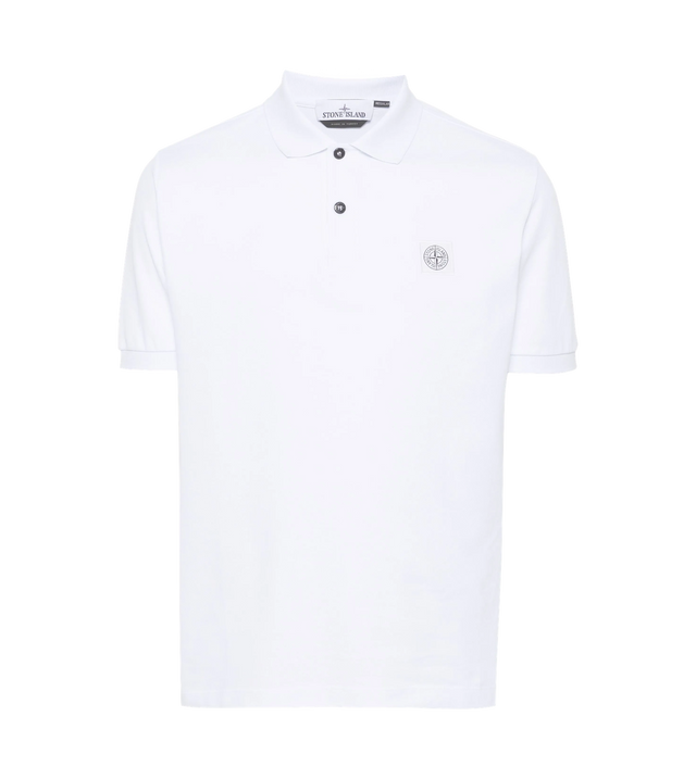 Poloshirt mit Kompass-Applikation