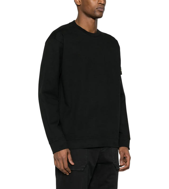 Sweatshirt mit Kompass-Patch