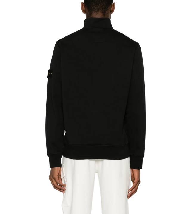 Sweatshirtjacke mit Kompass-Patch