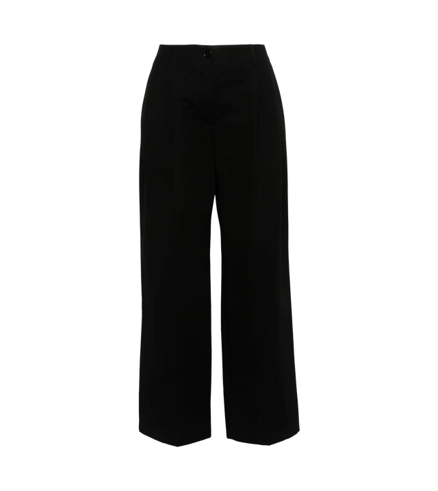 Twill-Hose mit weitem Bein