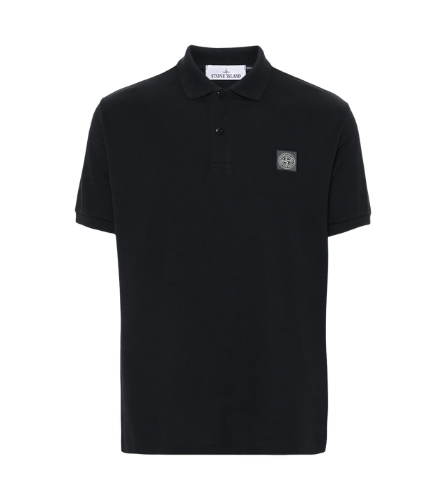 Poloshirt mit Kompass-Applikation