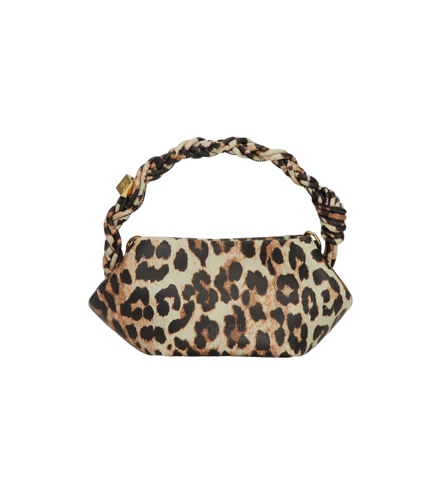 Mini Bou Handtasche mit Leoparden-Print