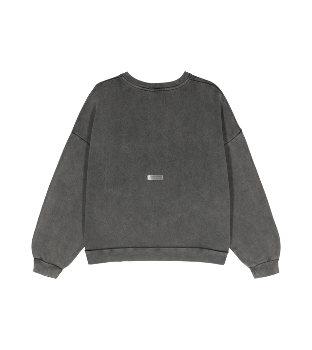 Sweatshirt mit Logo-Schild