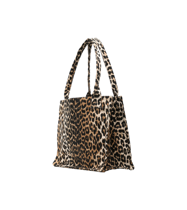 Große Handtasche mit Leoparden-Print