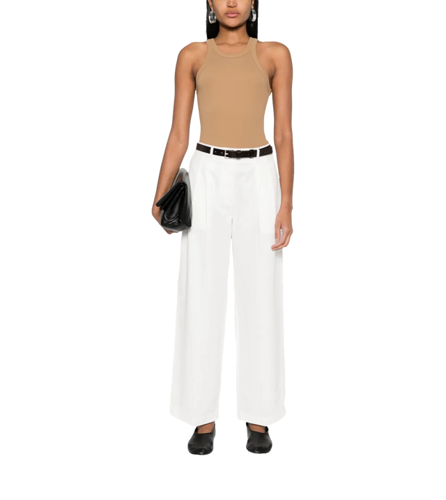 Twill-Hose mit geradem Bein