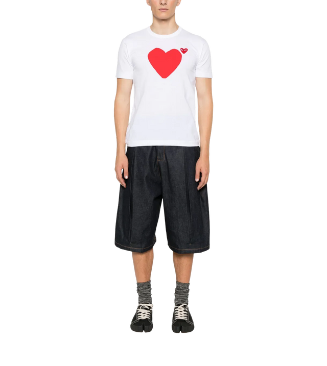 T-Shirt mit Herz-Print
