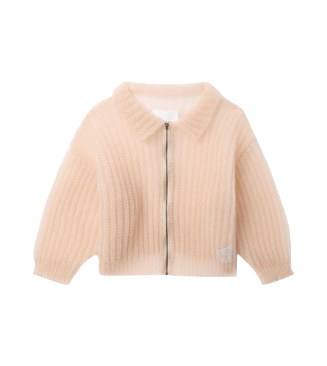 Semi-transparenter Cardigan