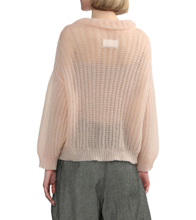 Semi-transparenter Cardigan