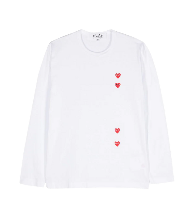 Longsleeve mit Herz-Print