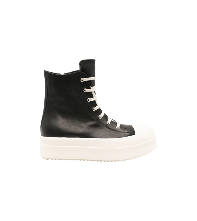 High-Top-Sneaker aus Leder