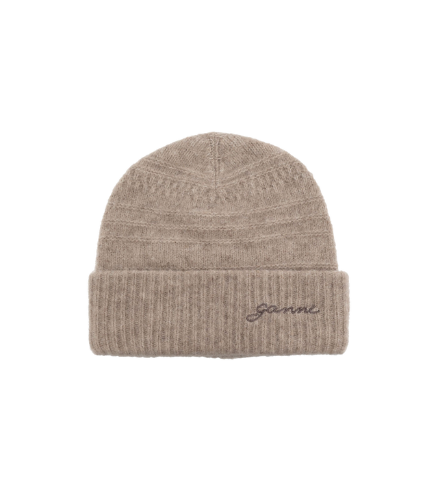 Beanie mit Logo-Stickerei