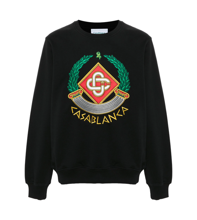 Sweatshirt mit Casa Crest-Stickerei