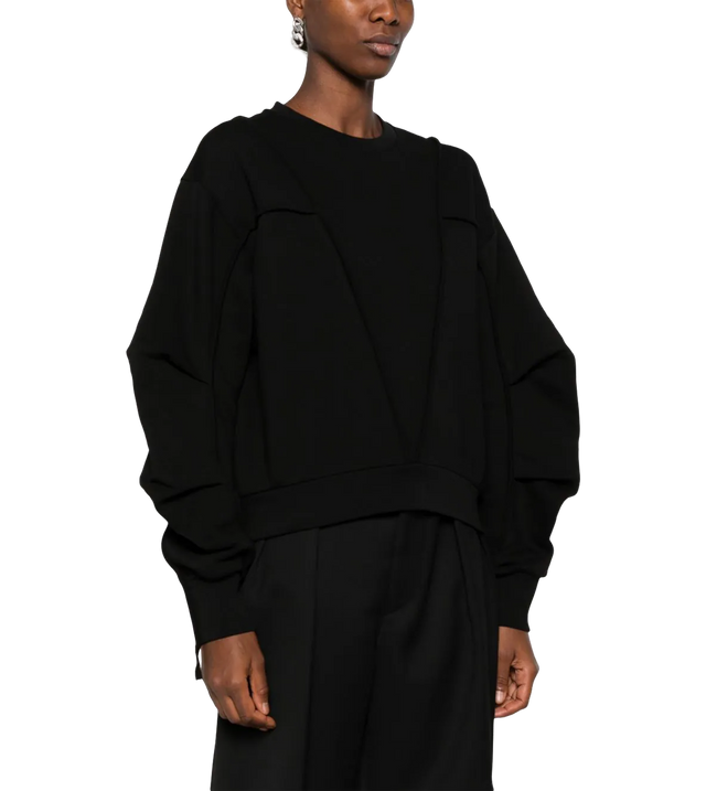 Gerippter Pullover